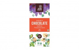 Pure & Sure Organic Chocolate Saffron Pistachio Dark  Pack  30 grams